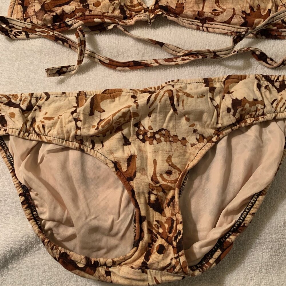 2 X *HP* Vintage 80s Batique bikini - Picture 3 of 8